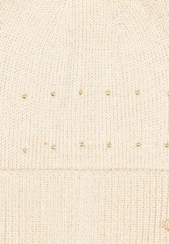  [키즈] 마이클 코어스 모자 로고가 있는 어린이용 금색 모자 - MICHAEL KORS