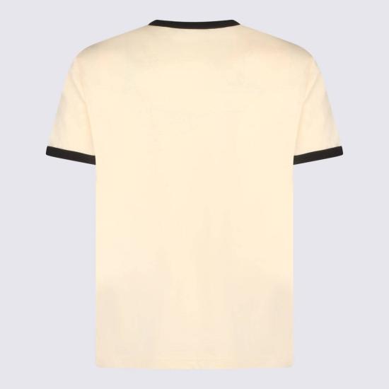  발렌티노 가라바니 반팔 티셔츠 발렌티노 코튼 티셔츠 부로 - VALENTINO GARAVANI