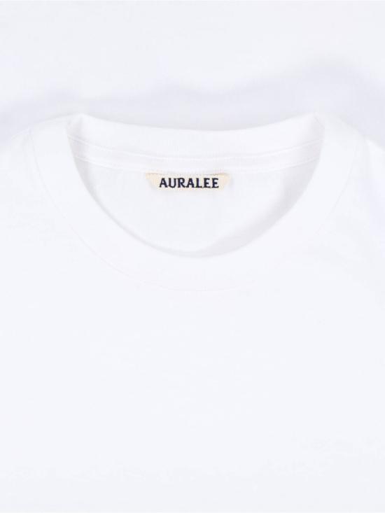 26SS 오라리 반팔 티셔츠 A00T04ST WHITE White - AURALEE