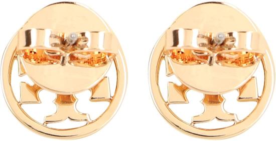  토리버치 이어링 토리 버치 밀러 로고 귀걸이 (골드) - TORY BURCH