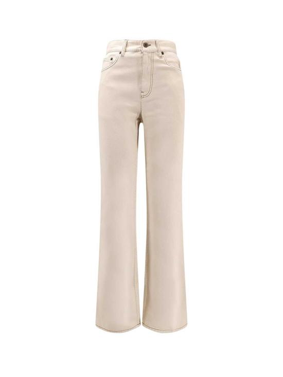  버버리 데님 팬츠 세라믹 화이트