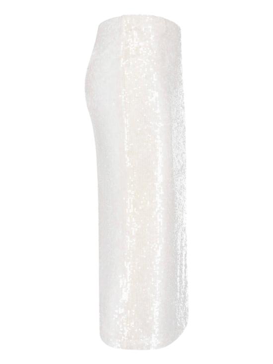 26SS 파로쉬 미디 스커트 D621538 001 White - PAROSH