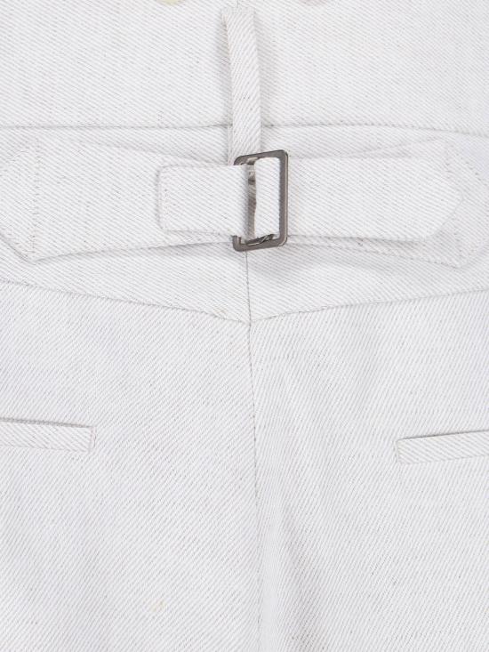 26SS 비비안웨스트우드 스트레이트 팬츠 2F010022 W01ER B408 White - VIVIENNE WESTWOOD