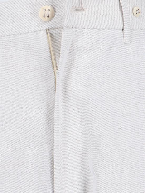 26SS 비비안웨스트우드 스트레이트 팬츠 2F010022 W01ER B408 White - VIVIENNE WESTWOOD