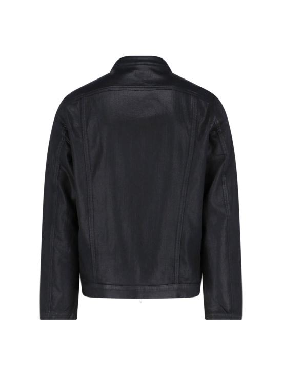  디젤 데님 자켓 Diesel D Glory 조그 재킷 블랙 - DIESEL