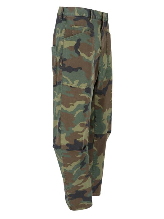 26SS 닐리로탄 스트레이트 팬츠 10193 W837 CAMOUFLAGE Green - NILI LOTAN