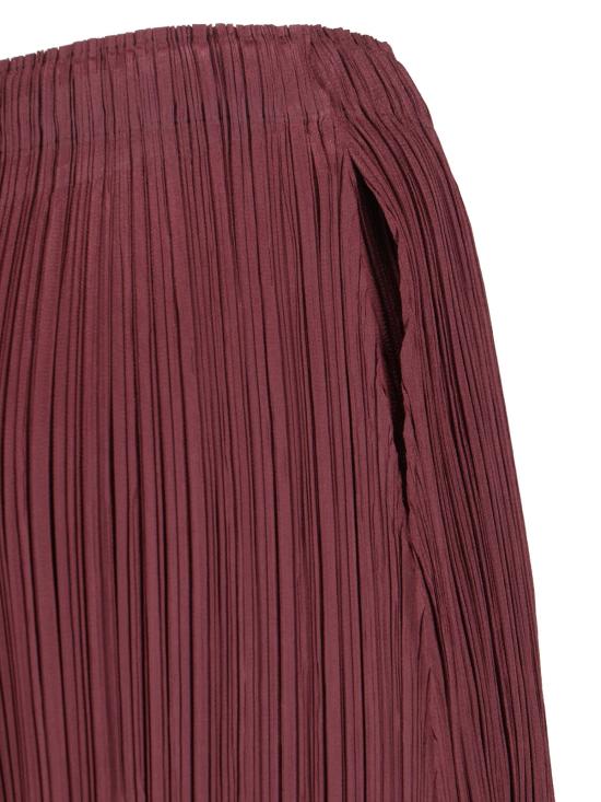 26SS 플리츠플리즈 스트레이트 팬츠 PP66JF115 84 Red - PLEATS PLEASE