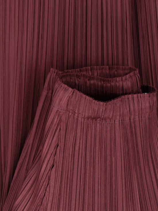 26SS 플리츠플리즈 스트레이트 팬츠 PP66JF115 84 Red - PLEATS PLEASE