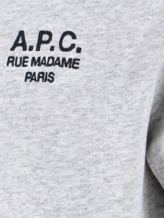  아페쎄 반팔 티셔츠 A.P.C. 스탠다드 루 마담 티셔츠 그레이 - A.P.C.