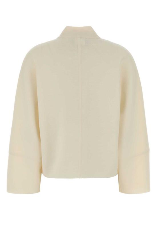  막스마라 가디건 아이보리 울 스포츠  아이보리 - MAX MARA