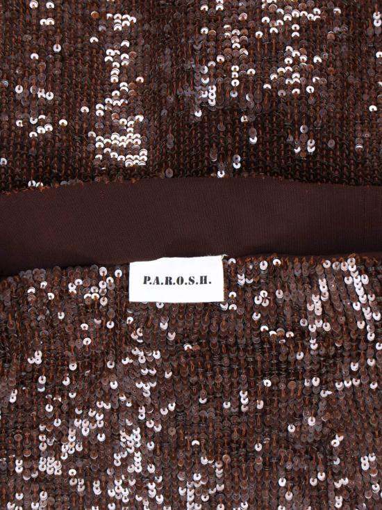 26SS 파로쉬 미디 스커트 D621538 008 Brown - PAROSH