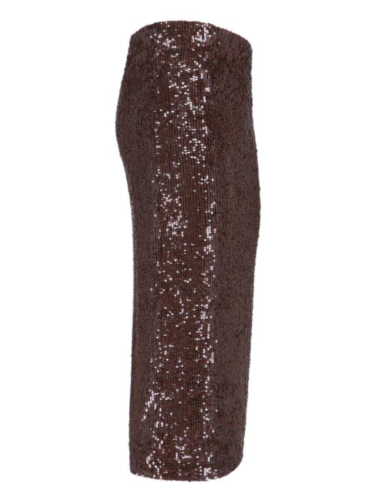 26SS 파로쉬 미디 스커트 D621538 008 Brown - PAROSH