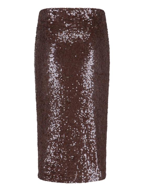 26SS 파로쉬 미디 스커트 D621538 008 Brown - PAROSH