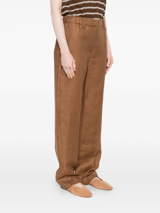 26SS 브루넬로 쿠치넬리 스트레이트 팬츠 MH527P9198C9850 Brown - BRUNELLO CUCINELLI