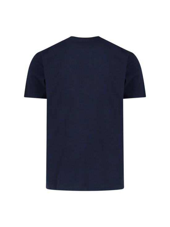  디스퀘어드2 반팔 티셔츠 Dsquared2 로고 티셔츠 블루 - DSQUARED2