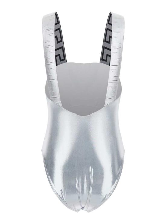  베르사체 원피스 수영복 메탈릭 컬러 수영복 (그레카 디테일 포함) - VERSACE