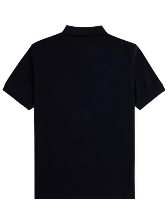  프레드페리 폴로 티셔츠 프레드 페리 로고 폴로 셔츠 블랙 - FRED PERRY