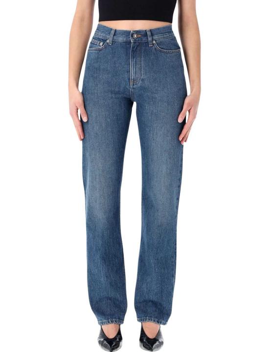  지방시 데님 팬츠 스트레이트핏 진 미디엄 블루