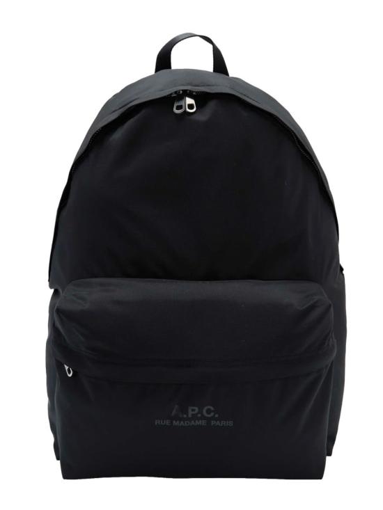  아페쎄 백팩 A.P.C. 로고  블랙
