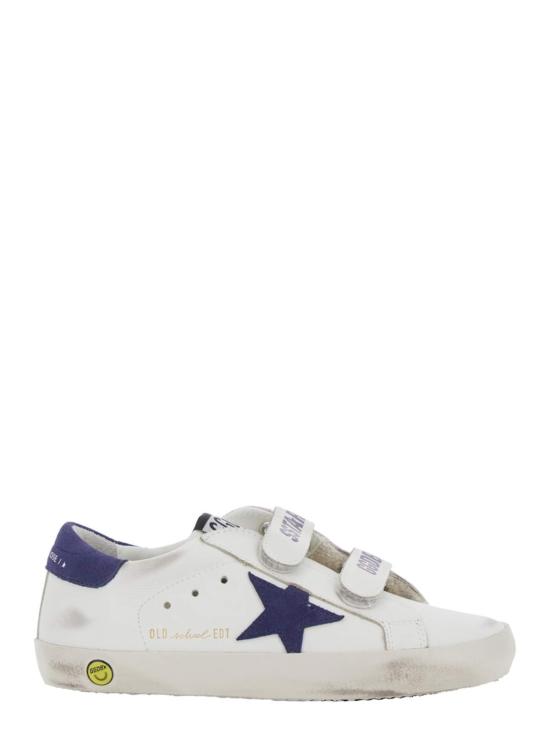  [키즈] 골든구스 스니커즈 골든 구스 올드 스쿨 로우탑 스니커즈 화이트