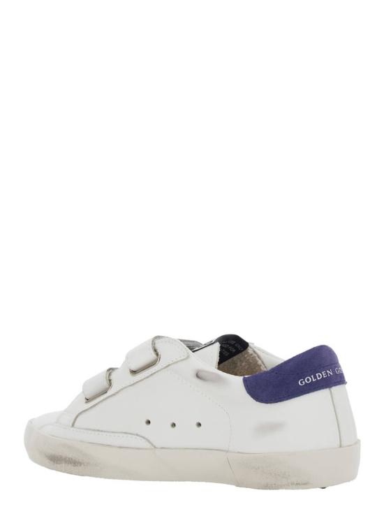  [키즈] 골든구스 스니커즈 골든 구스 올드 스쿨 로우탑 스니커즈 화이트 - GOLDEN GOOSE