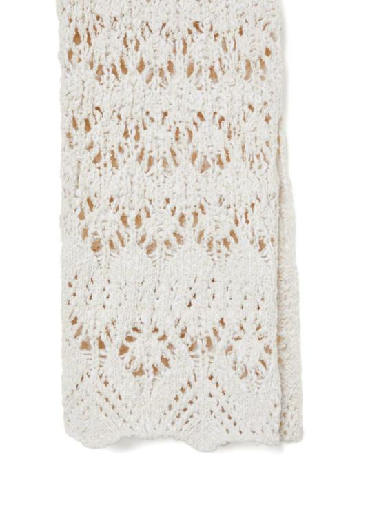  알라누이 팔라초 팬츠 라군 로맨스 코튼  크림 - ALANUI