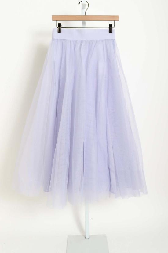  짐머만 미디 스커트 튤