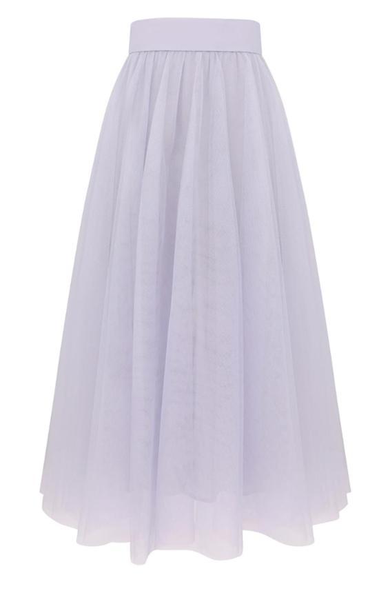  짐머만 미디 스커트 튤 - ZIMMERMANN