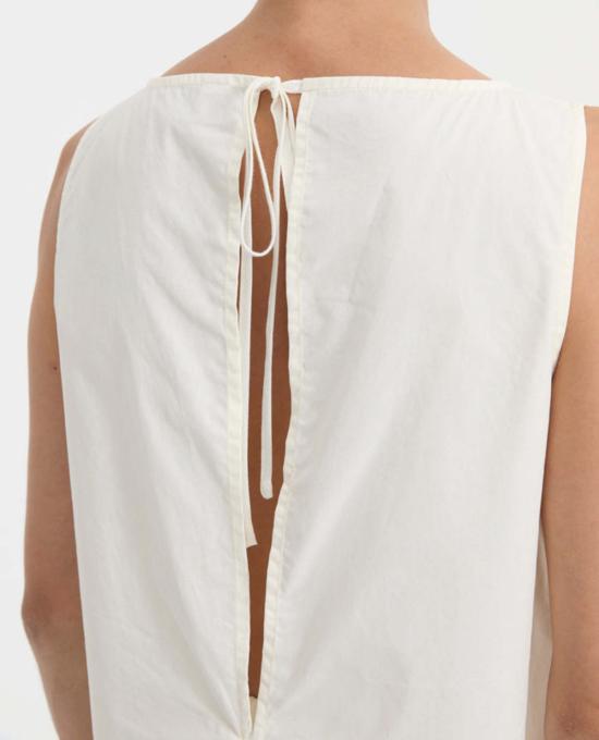  블랑카 블라우스 얀 탑 크림 - BLANCA