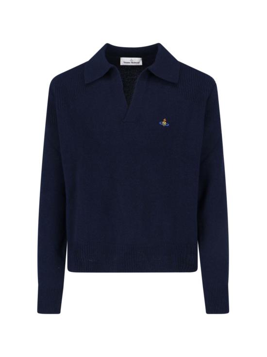  비비안웨스트우드 스웨터 비비안 웨스트우드 오브  블루