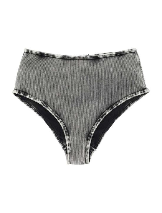  디젤 팬티 립드 찰리 브리프 블랙 - DIESEL