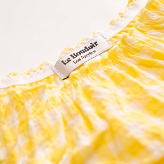  르 부두아르 로스앤젤레스 팬티 Leboudoirlosangeles La Eloise Tanga - LE BOUDOIR LOS ANGELES
