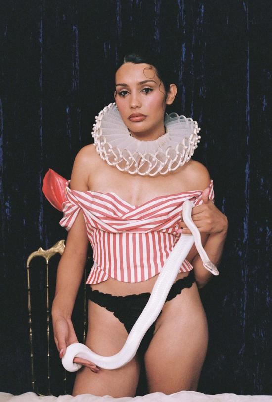  르 부두아르 로스앤젤레스 팬티 Leboudoirloangeles La Clémence 실크 탕가