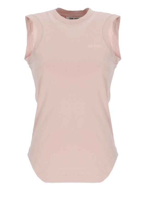 26SS 디 아티코 민소매 티셔츠 260WCN00003 JJJ025AA093 Pink