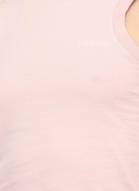 26SS 디 아티코 민소매 티셔츠 260WCN00003 JJJ025AA093 Pink - THE ATTICO