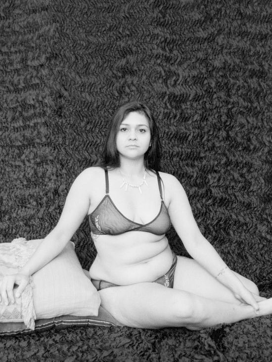  로레트 란제리 브라 올림피아 크로스 오버  블랙 - LORETTE LINGERIE