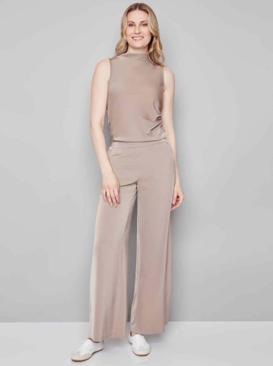  I Love Tyler Madison 스트레이트 팬츠 타일러 매디슨 와이드 레그 팬츠 아몬드 색상 정말 좋아해요