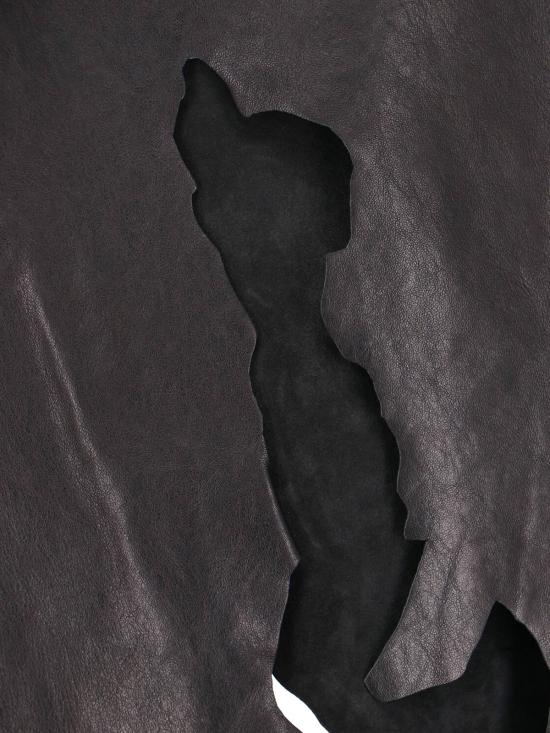 26SS 디젤 L-tron 레더 미디 스커트 A22301 0EGEW 9XX Black - DIESEL