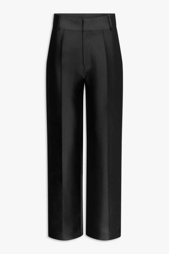  데스트리 크롭 팬츠 요시토모 스마트 팬츠 블랙 - DESTREE