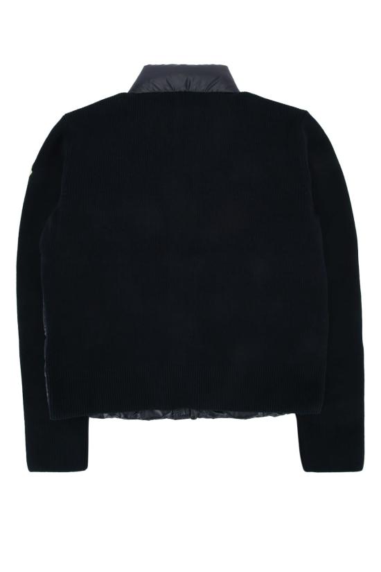  [키즈] 몽클레어 풀오버 키즈  카디건 스웨터 블루네이비 - MONCLER