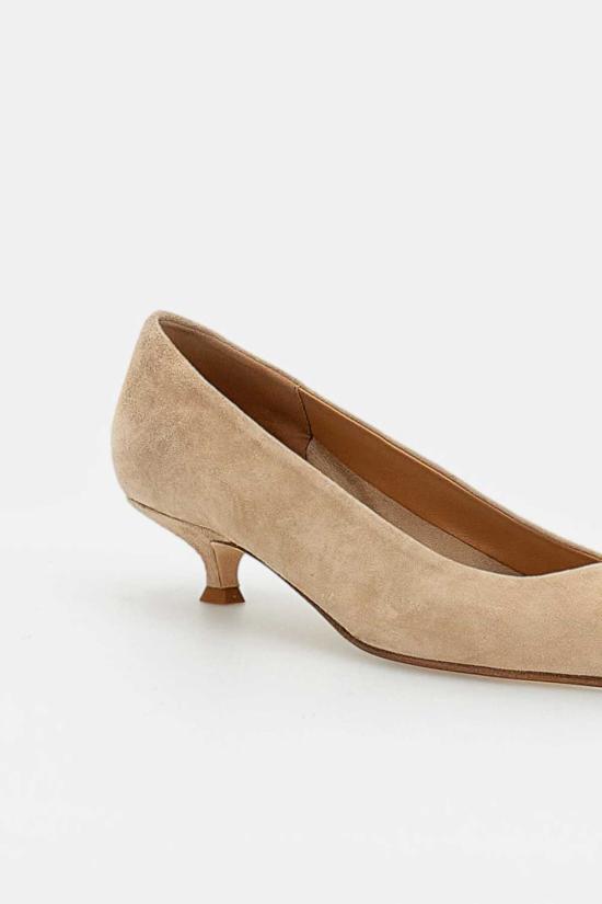  에이드 힐/펌프스 에이데 카리 스웨이드 펌프스 베이지 - AEYDE