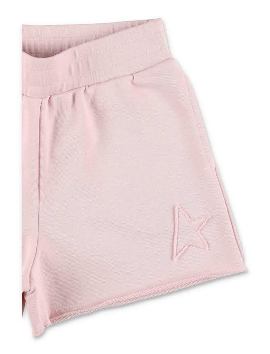  [키즈] 골든구스 쇼츠/버뮤다 골든 구스 스타 키즈 스웨트숏 핑크 - GOLDEN GOOSE