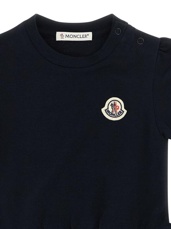  [키즈] 몽클레어 원피스 아동용 플라운스 드레스 (블루) - MONCLER