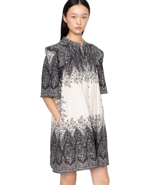  씨뉴욕 숏 원피스 씨 니 헤드라 프린트 미니 드레스