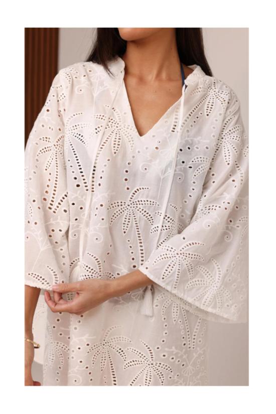  Shore 숏 원피스 쇼어 에밀리 미니 드레스 화이트 - OTHER BRANDS