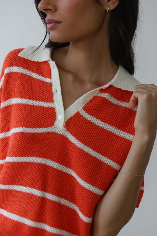  Callahan Knitwear 반팔 티셔츠 캘러핸 니트웨어 도리스 오버사이즈 폴로 - OTHER BRANDS