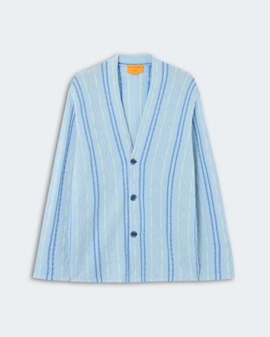  게스트 인 레지던스 가디건 바하 에브리웨어 카디건 클리어 스카이 콤보 - GUEST IN RESIDENCE