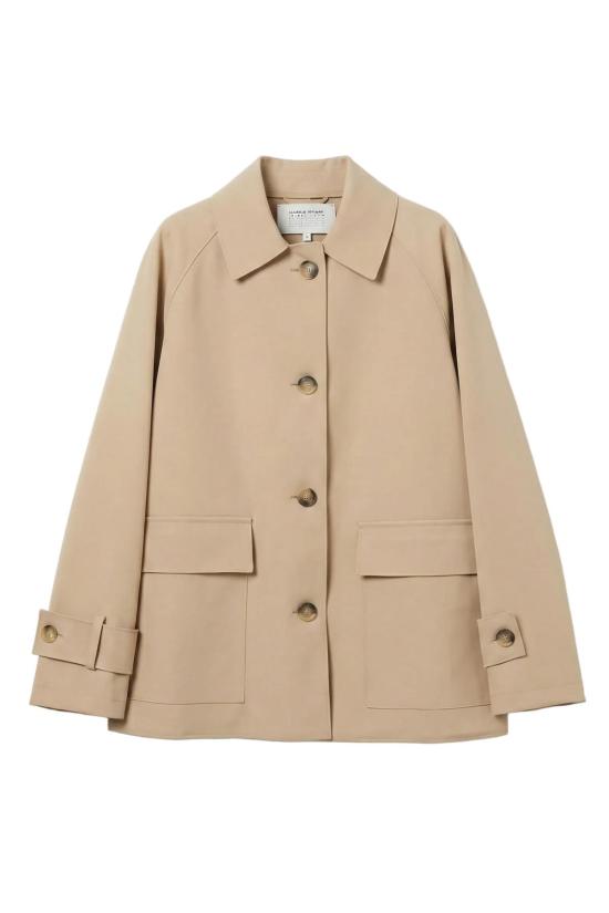  해리스와프런던 자켓 해리스 워프 런던 래글런 스쿠버 재킷 샌드