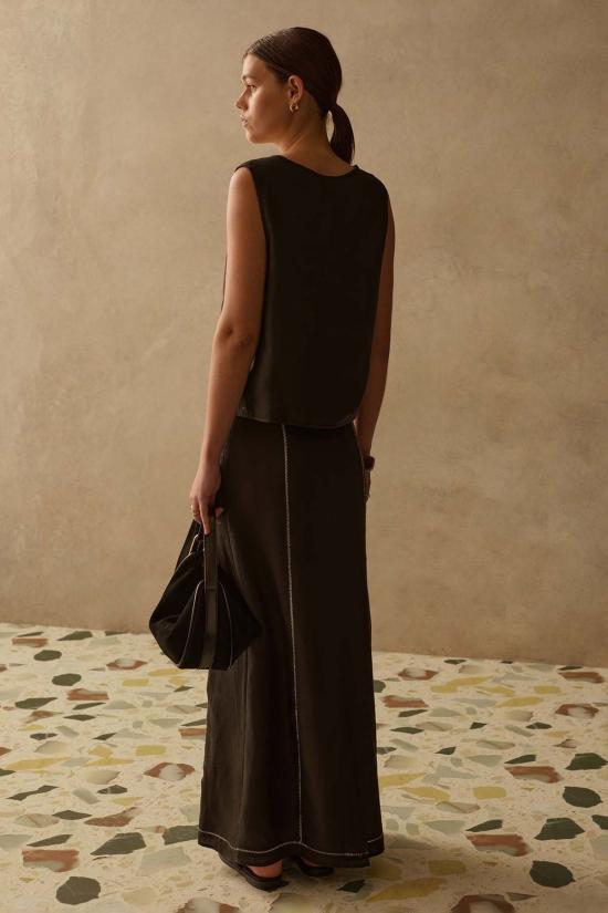  산시아 민소매 티셔츠 낸시 탑 - SANCIA