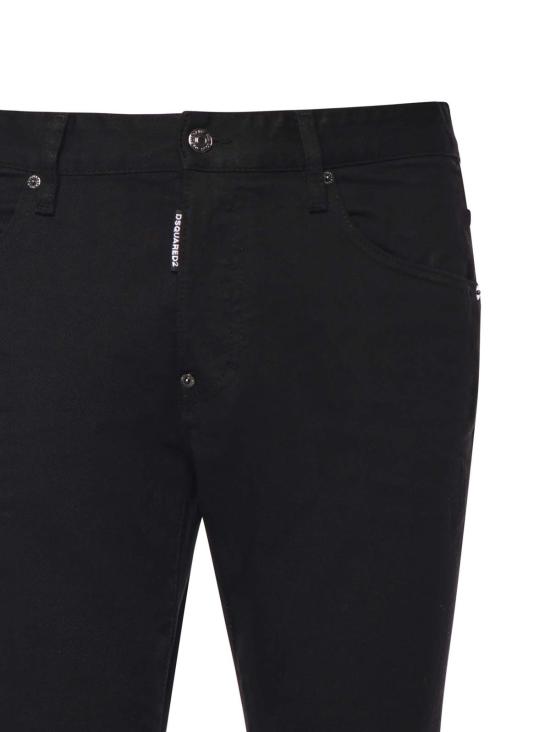  디스퀘어드2 데님 팬츠 Dsquared2 데님 스케이터 진 블랙 - DSQUARED2